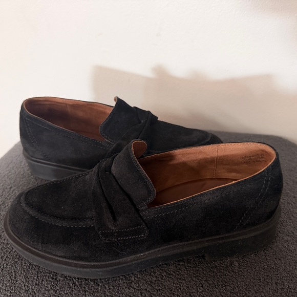Paul Green Dark Suede Loafers - Picture 5 of 13